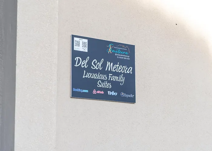 Del Sol 6 Meteora Luxurious Family Apartment Kalambaka